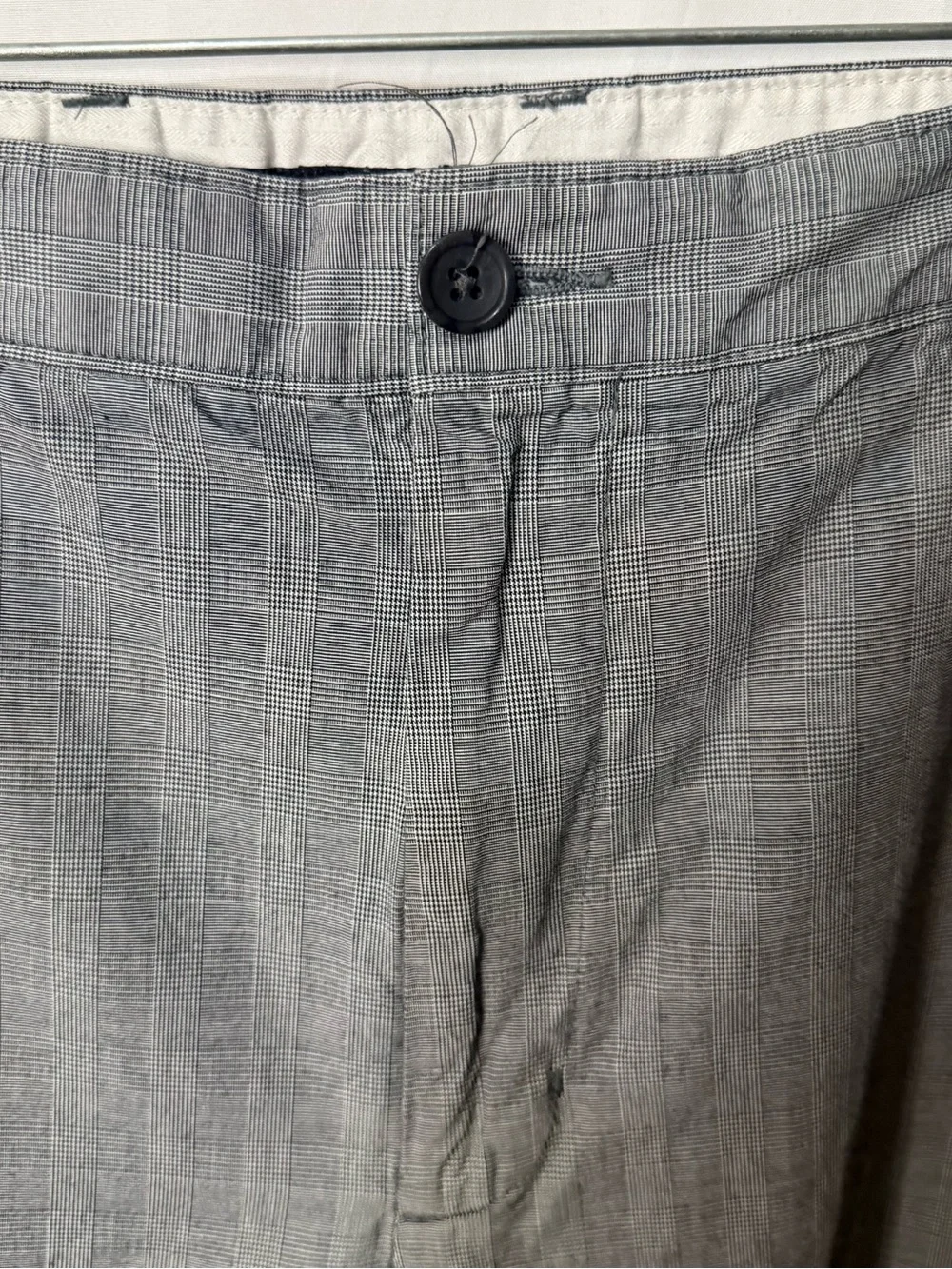 Banana Republic Gray Men's Flat-Front Shorts